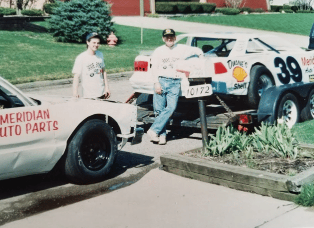 Duane Stiles and his 39 racecar