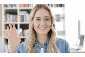 waving