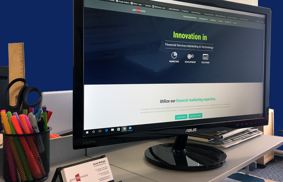Gate 39 Media Showcases Expanded Lineup of Financial Marketing and Technology Solutions in Revamped Website