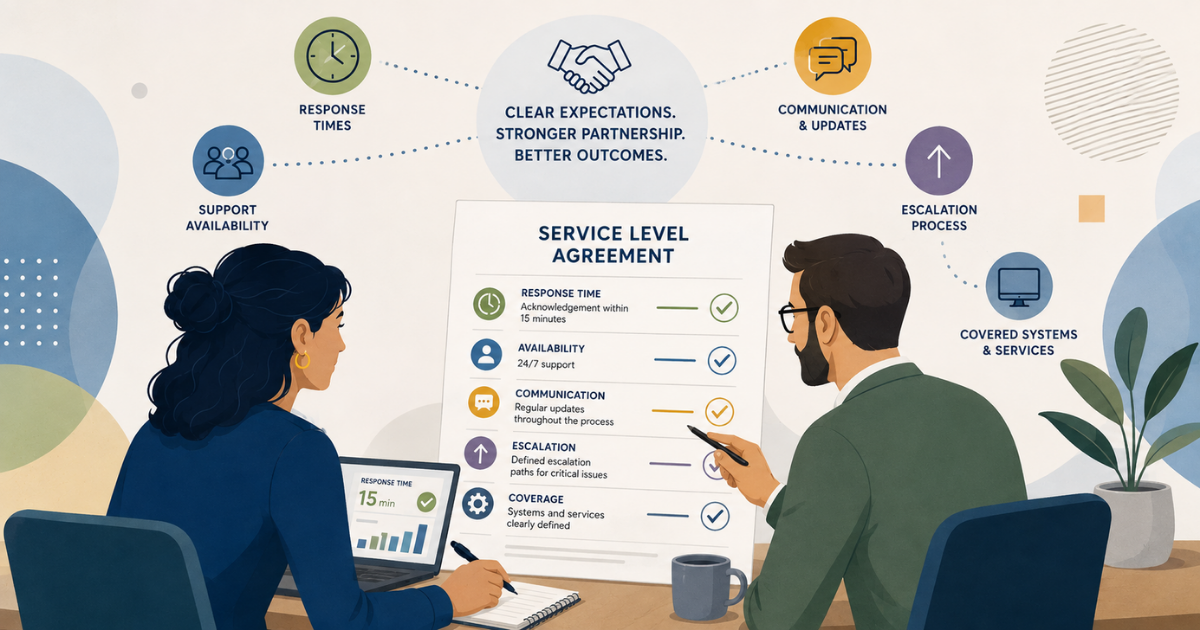 Understanding Service Level Agreements (SLAs): What Businesses Should Really Expect from IT Support