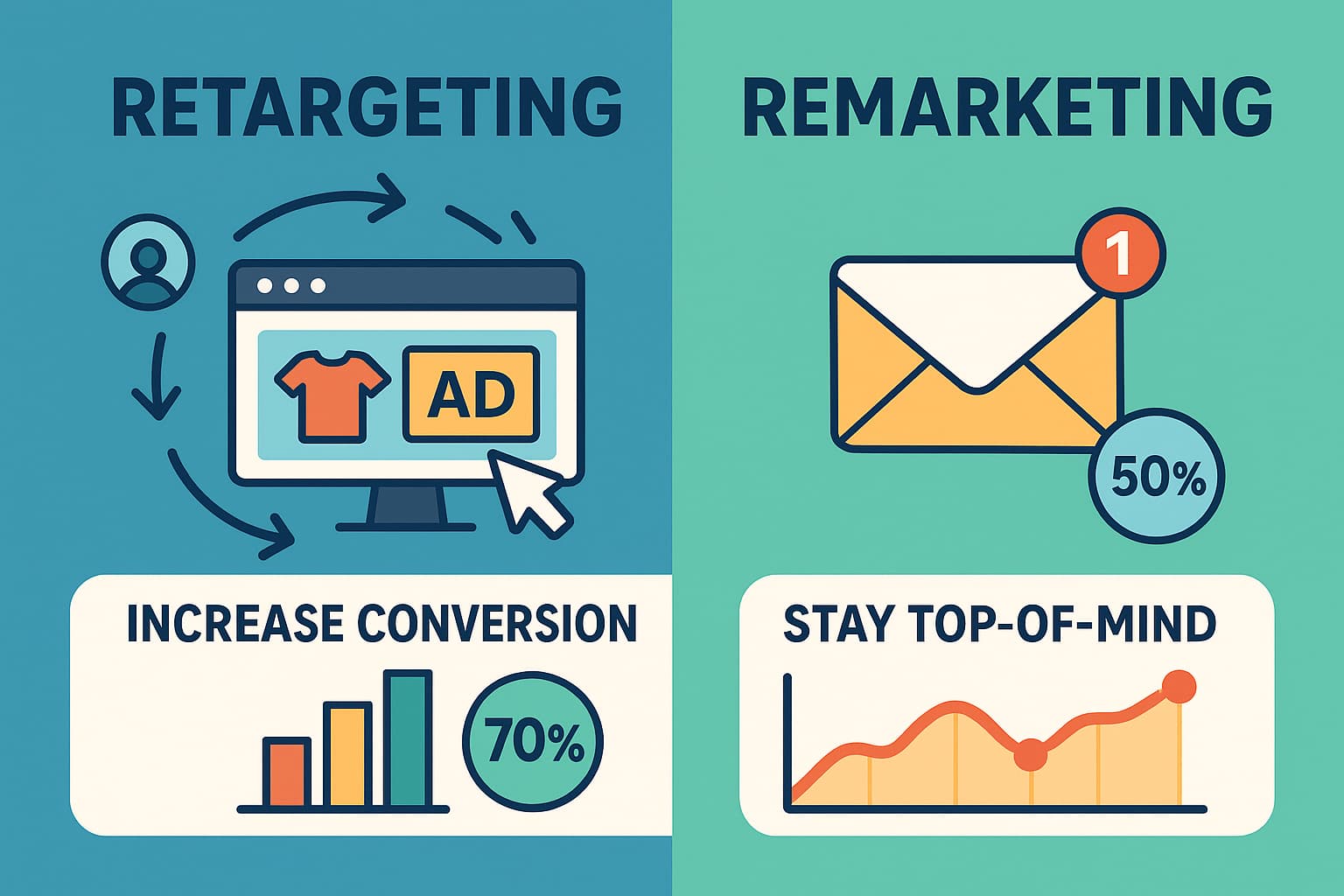 Recognizing the Key Differences Between Remarketing vs Retargeting
