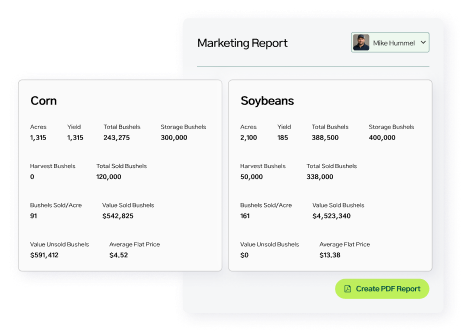 Grain Tracker reporting tool