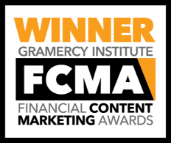 Winner Gramercy Institute FCMA Financial Content Marketing Awards