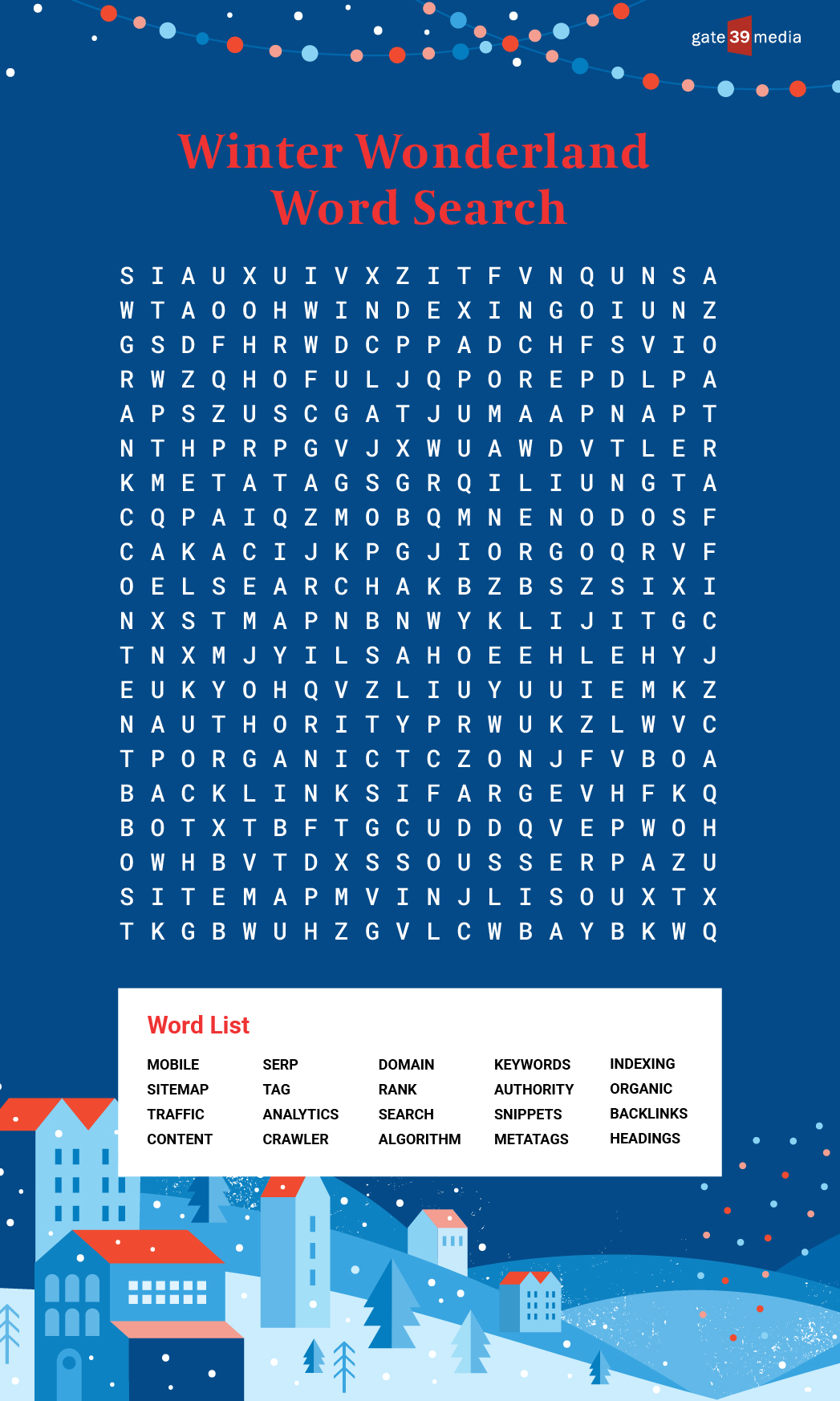 SEO Word Search